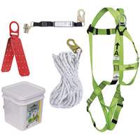 Compliance Fall Protection Kit, Roofer's Kit SHE932 | Equipment World