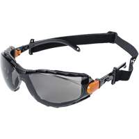 XPS502 Sealed Safety Glasses, Smoke Lens, Anti-Fog/Anti-Scratch Equipment World