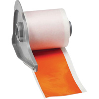 All-Weather Permanent Adhesive Label Tape, Vinyl, Orange, 2" Width Equipment World