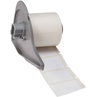 Harsh Environment Multi-Purpose Labels, Polyester, 1.5" L x 1" H, White SHF071 | Equipment World