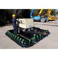 Berme Ultra-Containment Berm, Capacit&eacute; 179 gal. US, 4' la x 6' lo x 12" h, Paroi &agrave; piquets Equipment World