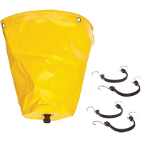 Ultra-Drip Diverter&reg; Pipe Drip Diverter, 1.5" L x 1.5" W, Vinyl Equipment World