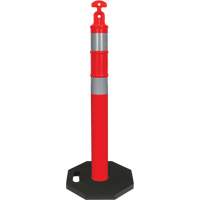 High-Visibility Delineator Post Kit, 42" H, Orange Equipment World