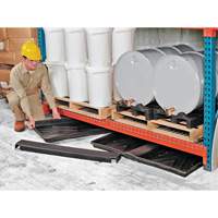 Ultra-Rack Containment Tray – plateau triple, 72" lo x 44" la x 2,8" h, Cap. de d&eacute;versement 24 gal. US Equipment World
