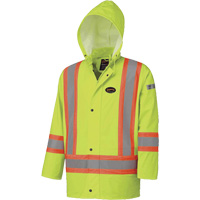 5894 Veste imperm&eacute;able r&eacute;sistant &agrave; la flamme, 2T-Grand, Jaune lime haute visibilit&eacute; Equipment World