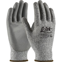 G-Tek&reg; Seamless Knit Cut-Resistant Gloves, Size X-Small, 13 Gauge, Polyurethane Coated, PolyKor&reg; Shell, ASTM ANSI Level A2/EN 388 Level B Equipment World