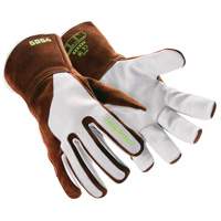 HeatArmor&reg; 5054 Welding Gloves, Grain Goatskin, Size Small/7 Equipment World