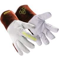 HeatArmor&reg; 5058 Welding Gloves, Grain Goatskin, Size Small/7 Equipment World