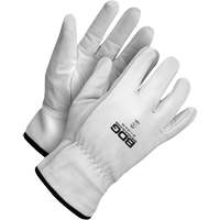 Puncture-Resistant Driver Gloves, Small, Grain Goatskin Palm Equipment World