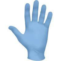 7005PF Disposable Gloves, 7/Small, Nitrile, 4-mil, Powder-Free, Blue SHG873 | Equipment World