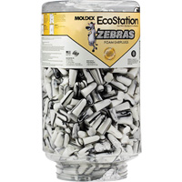 Zebras Disposable Earplugs Refill for EcoStation&reg;  Earplug Dispenser, Bulk - Canister Equipment World