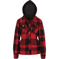 415RBW Chemise &agrave; capuche matelass&eacute;e, Femmes, T-petit, Multicolore Equipment World