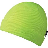 5567A Tuque, Doublure en Acrylique, Taille unique, Jaune lime haute visibilit&eacute; Equipment World