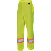 5670 Pantalon de s&eacute;curit&eacute; routi&egrave;re, Polyester, 2T-petit/T-petit, Jaune lime haute visibilit&eacute; Equipment World