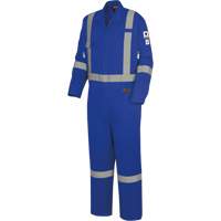 7709A "The Rock" FR-Tech&reg; High Visibility FR/Arc Rated Coveralls, Size 36, Royal Blue, 10 cal/cm² Equipment World