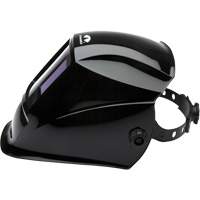 Leadhead&reg; Auto Darkening Welding Helmet, 3.8" L x 3.4" W View Area, 9 - 13 Shade Range, Black Equipment World