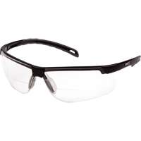 H2MAX Reader Lens with Black Frame, Anti-Fog, Clear, 2.0 Diopter Equipment World