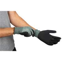 Eco-Friendly Crinkle Grip Coated Gloves, 7, Foam Latex Coating, 15 Gauge, Nylon/RPET Shell Equipment World