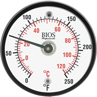 Magnetic Surface Thermometer, Non-Contact, Analogue, 0-250°F (-20-120°C) SHI600 | Equipment World