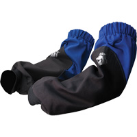 BSX&reg; FR Cotton Sleeves, 19" L, Black/Blue Equipment World