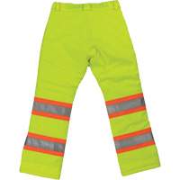 Womens Insulated Flex Safety Pant, Polyester, X-Small, High Visibility Lime-Yellow Equipment World