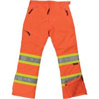 Womens Insulated Flex Safety Pant, Polyester, X-Small, High Visibility Orange Equipment World