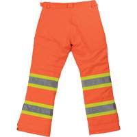 Womens Insulated Flex Safety Pant, Polyester, X-Small, High Visibility Orange Equipment World