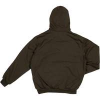Water Repellent Fleece Pullover Hoodie, Men's, Small, Black Equipment World