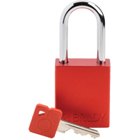 Cadenas de s&eacute;curit&eacute;, Cadenas de s&eacute;curit&eacute;, Cl&eacute;s diff&eacute;rentes, Aluminium, Largeur de 1-1/2" Equipment World
