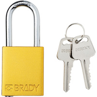 Cadenas de s&eacute;curit&eacute;, Cadenas de s&eacute;curit&eacute;, Cl&eacute;s diff&eacute;rentes, Aluminium, Largeur de 1-1/2" Equipment World