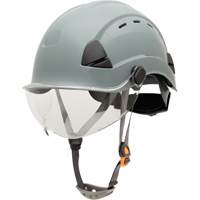 Fibre Metal Safety Helmet, Non-Vented, Ratchet, Grey SHJ275 | Equipment World
