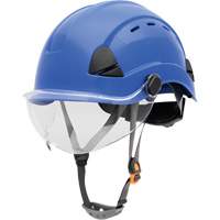 Fibre Metal Safety Helmet, Non-Vented, Ratchet, Dark Blue SHJ278 | Equipment World