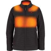 M12 Heated Axis Jacket with Battery, Women's, Large, Black Equipment World