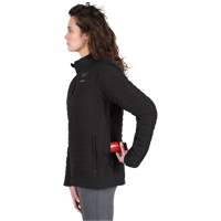 M12 Heated Axis Jacket with Battery, Women's, Large, Black Equipment World