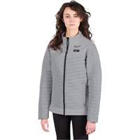 M12 Heated Axis Jacket with Battery, Women's, Small, Grey Equipment World
