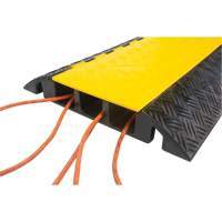Polyurethane Cable Protector, 5 Channels, 35.43" L x 19.69" W x 2" H Equipment World