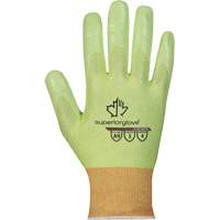 Hi-Viz S18TAXFN Cut-Resistant Gloves, Size 6, 18 Gauge, Foam Nitrile Coated, TenActiv Shell, ASTM ANSI Level A9 Equipment World