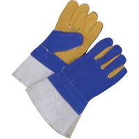 Lined Welder's Gloves with 5" Cuff, Split Cowhide, Size 2X-Large Equipment World