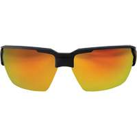 Pumori Safety Glasses, Red/Mirror Lens, Anti-Scratch, ANSI Z87+/MCEPS GL-PD 10-12/Meets/Exceeds CSA Z94.3 Equipment World