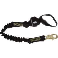 Shock Absorbing Arc Flash Web Lanyard, 6', Snap Hook Center, Choke-Off Loop Leg Ends, Kevlar&reg;/Nomex&reg; Equipment World