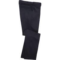 Industrial Work Pants, Cotton, Navy Blue, Size 28, 30 Inseam Equipment World