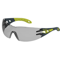 MX200 Rimless Wraparound Safety Glasses, 23% Grey Lens, Anti-Fog/Anti-Scratch, ANSI Z87+/Meets/Exceeds CSA Z94.3 Equipment World