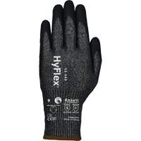 Gants r&eacute;sistants &agrave; la coupe HYFLEX 11-543, Taille 6, Calibre 13, Rev&ecirc;tement Nitrile, Enveloppe en Nylon/Acier inoxydable/PEHP/Spandex, ASTM ANSI niveau A7/EN 388 niveau F Equipment World
