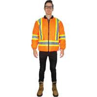 Waterproof 7-in-1 Winter Parka, High Visibility Orange, Large Equipment World