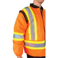 Waterproof 7-in-1 Winter Parka, High Visibility Orange, Large Equipment World