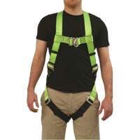 FBH-10000L Contractor Series Safety Harness, CSA Certified, Class AL, 400 lbs. Cap. Equipment World
