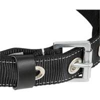 WB-6020-S Safety Positioning 2 Side D-Rings Belt with Padded Lumbar Support - Small Equipment World