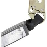 SA-5200-2.5 Shock Absorbing Lanyard, 2.5', Snap Hook Center, Snap Hook Leg Ends, Polyester Equipment World