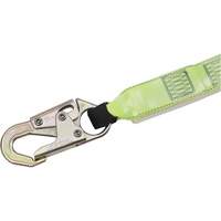 SA-6402-4 Shock Absorbing Lanyard, 4', Form Hook Center, Snap Hook Leg Ends, Polyester Equipment World