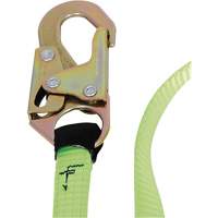 SA-54000-6 Shock Absorbing Lanyard, 6', Snap Hook Center, Snap Hook Leg Ends, Polyester Equipment World